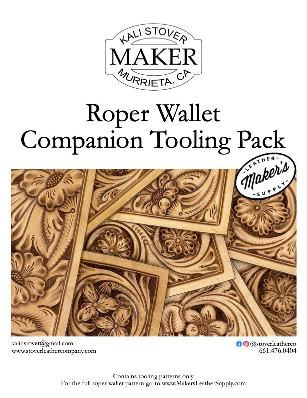 *DIGITAL* Roper Wallet Companion Pattern Pack – Stover Leather Company